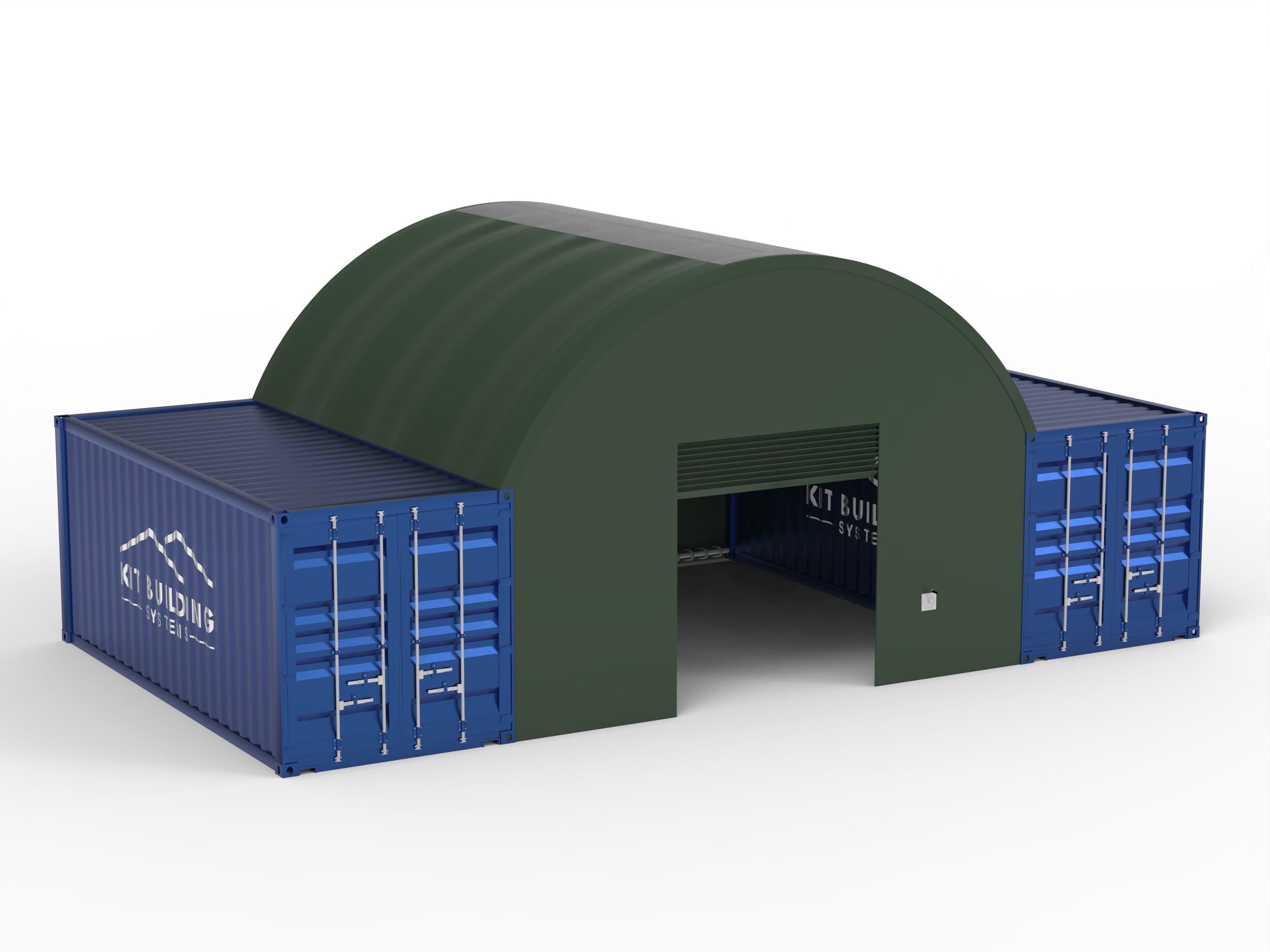 Pensiline per container - 20 piedi x 20 piedi x 6,5 piedi (6 m x 6 m x 2 m)