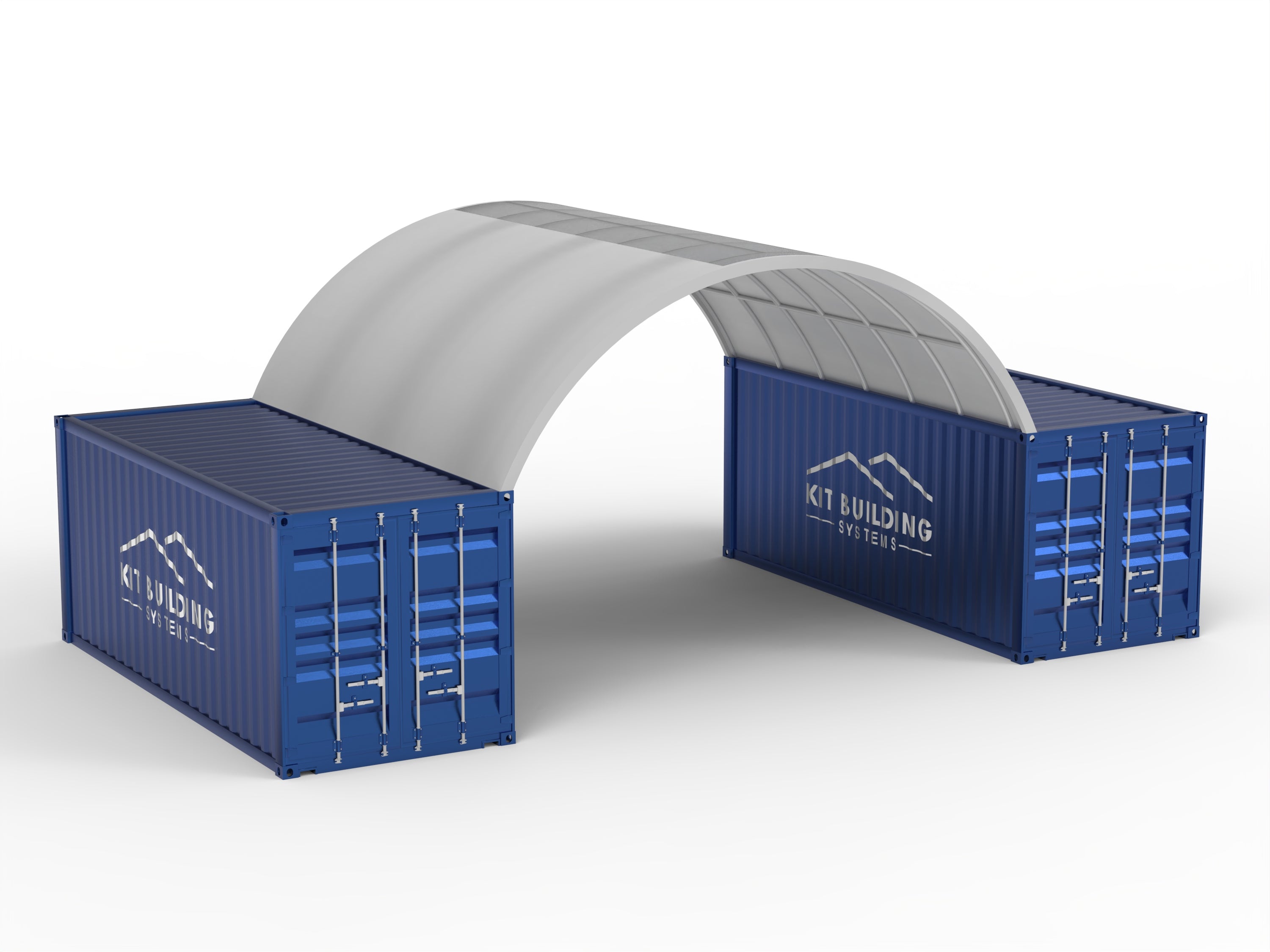 Container­überdachung (6m x 6m x 2m)