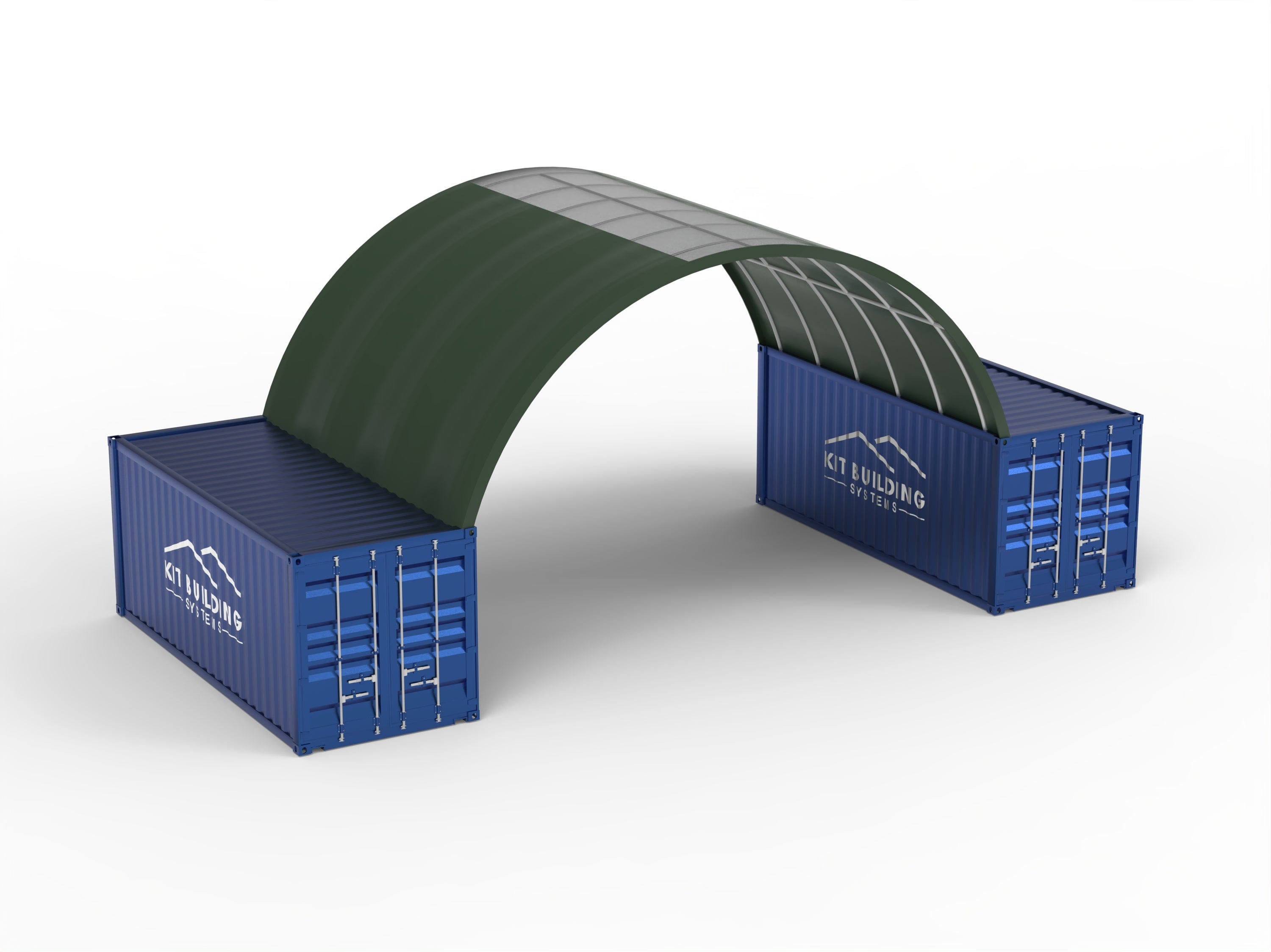 Pensiline per container - 26 piedi x 20 piedi x 10 piedi (8 m x 6 m x 3 m)