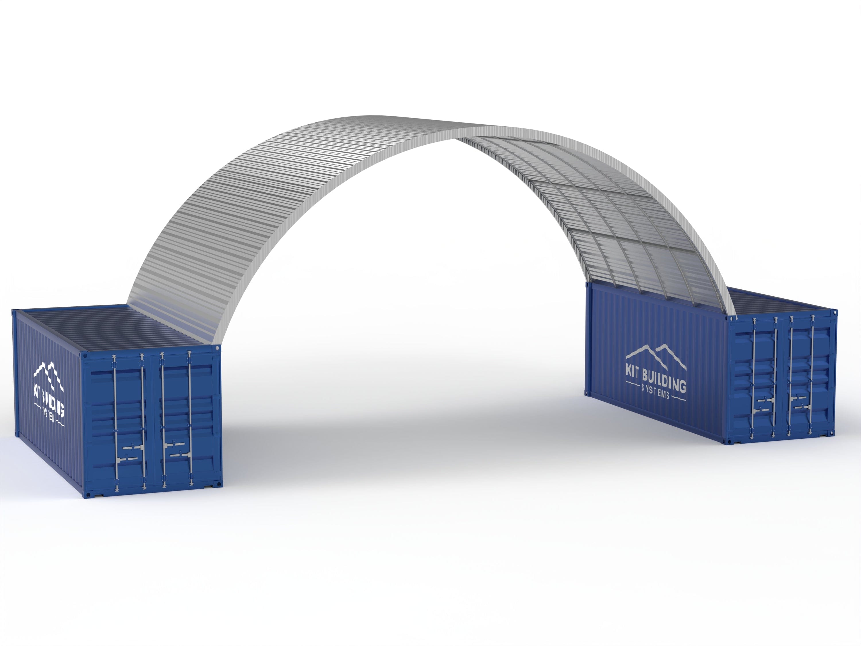 Stahlcontainer-Überdachungen - 10m x 6m x 3,6m (33ft x 20ft x 12ft)