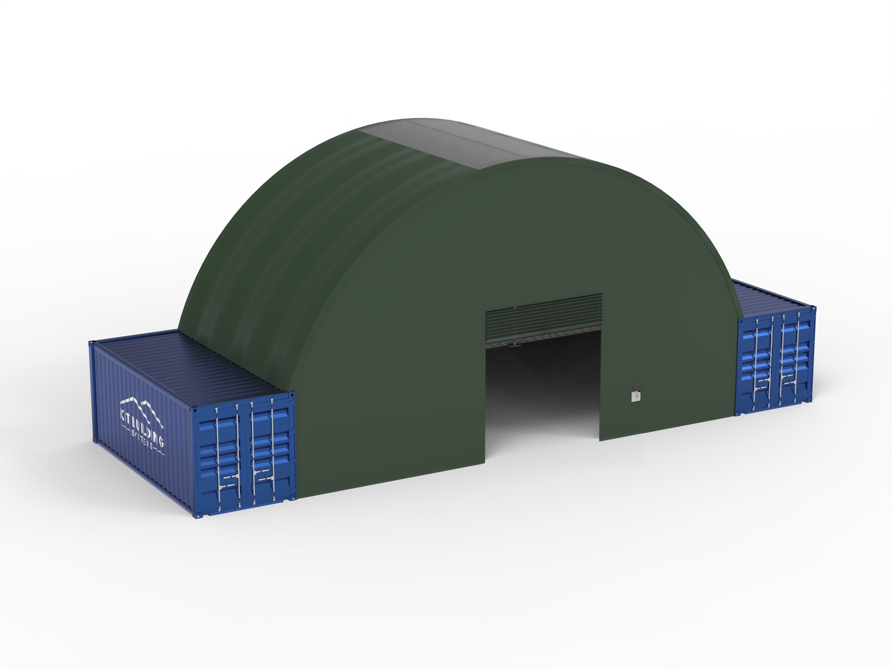 Container­überdachung (12m x 6m x 4.5m)