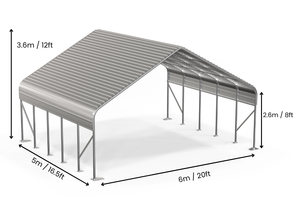 Carport Fahrzeugüberdachung