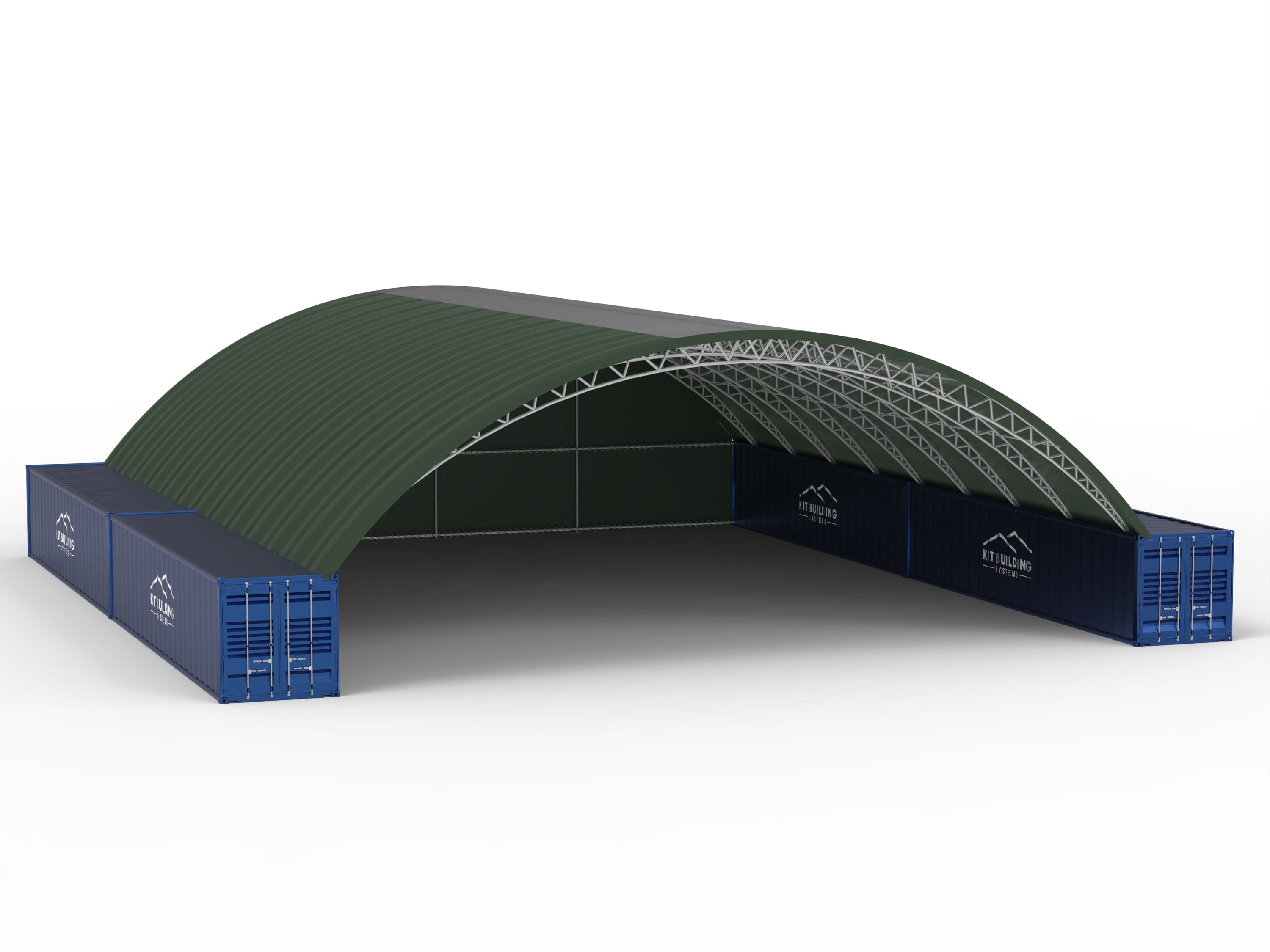 Abri de conteneur - 60ft x 80ft x 20ft (18m x 24,3m x 6m)