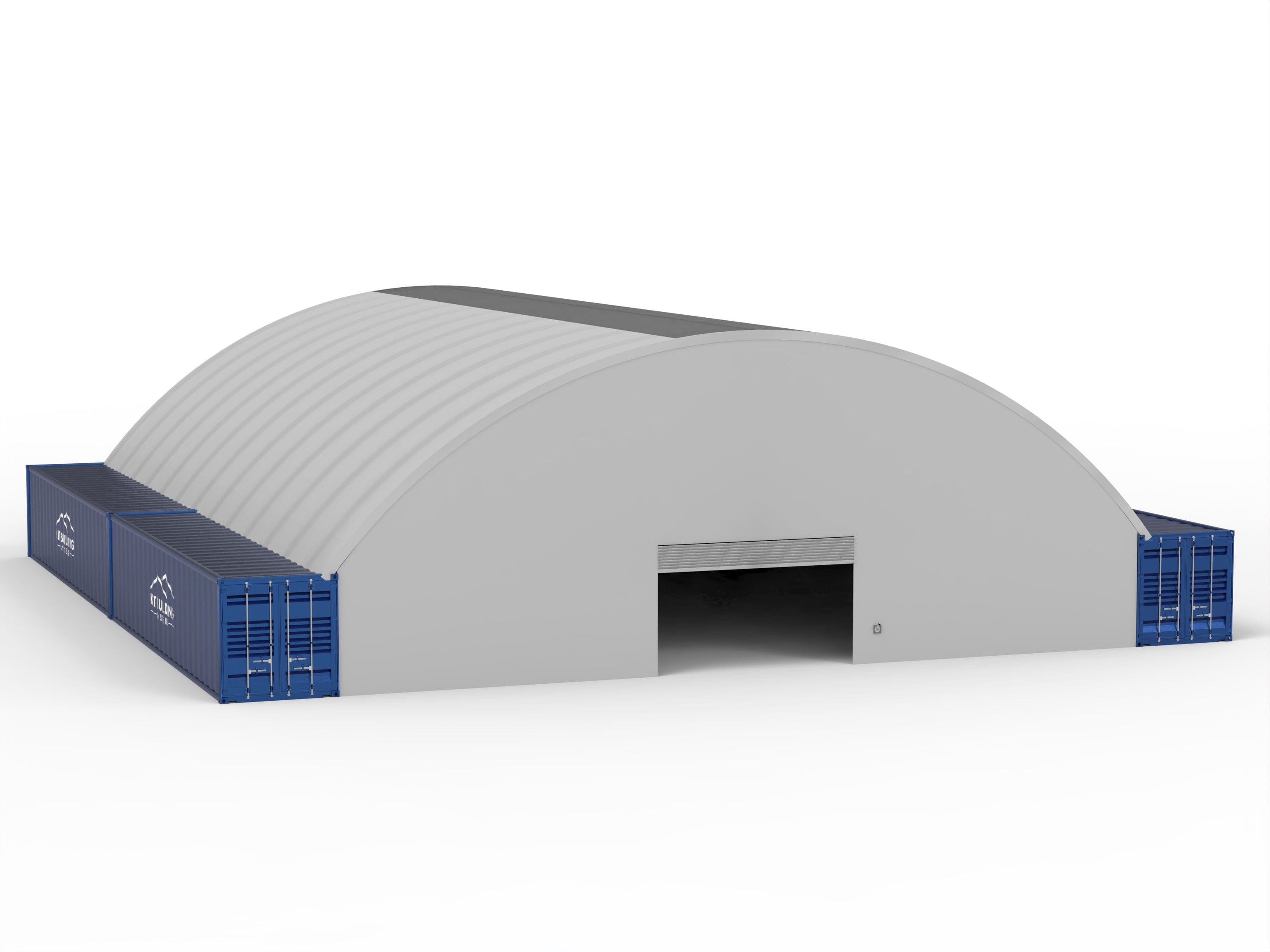 Abri de conteneur - 60ft x 80ft x 20ft (18m x 24,3m x 6m)