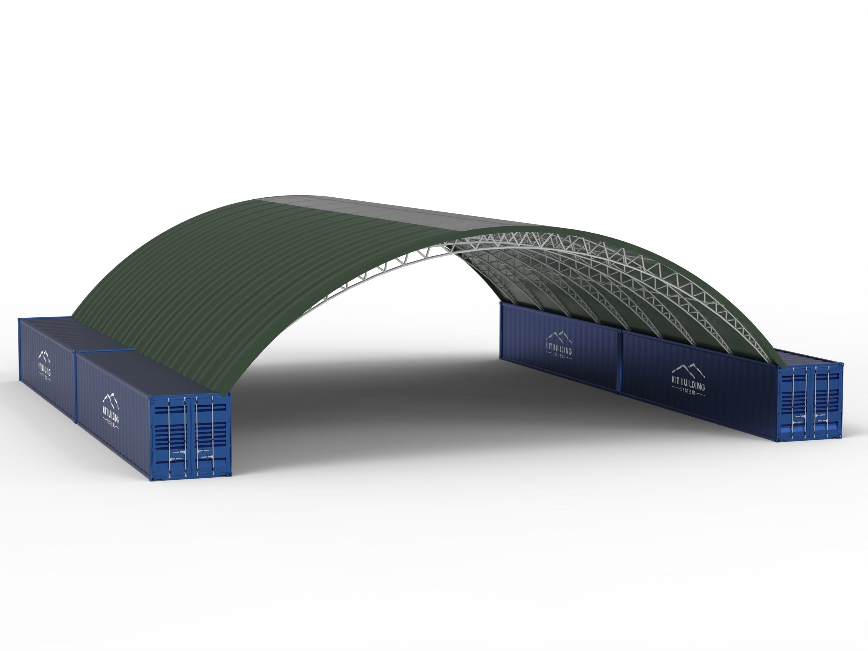 Abri de conteneur - 60ft x 80ft x 20ft (18m x 24,3m x 6m)