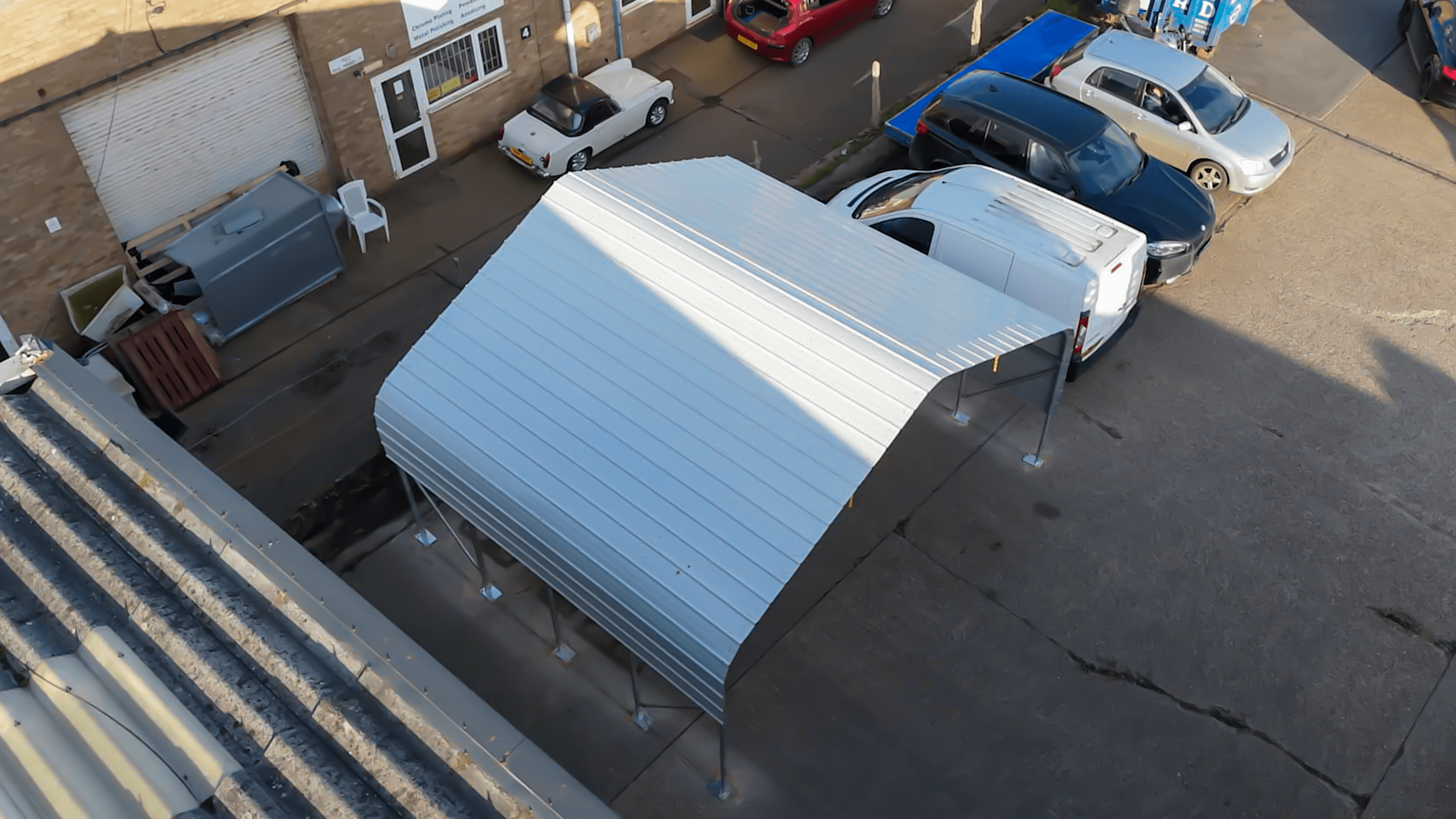 Auvent de carport