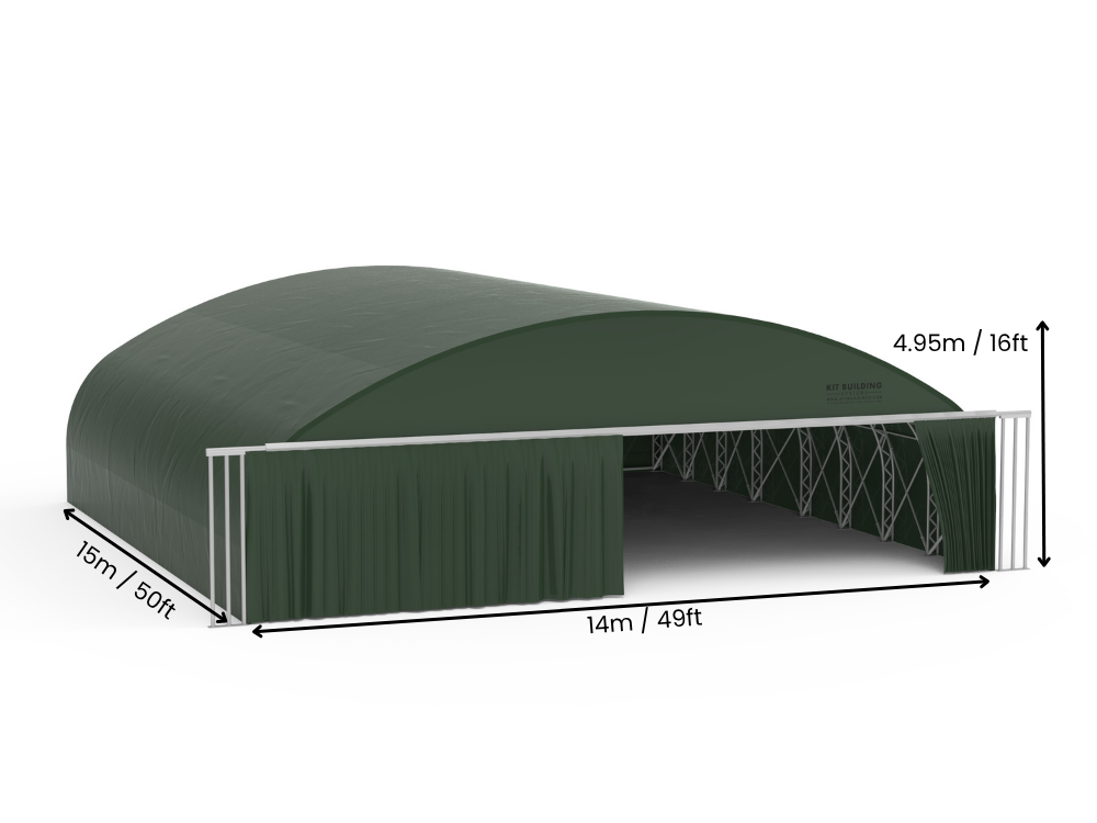 Hangar per Aeromobili in Tessuto
