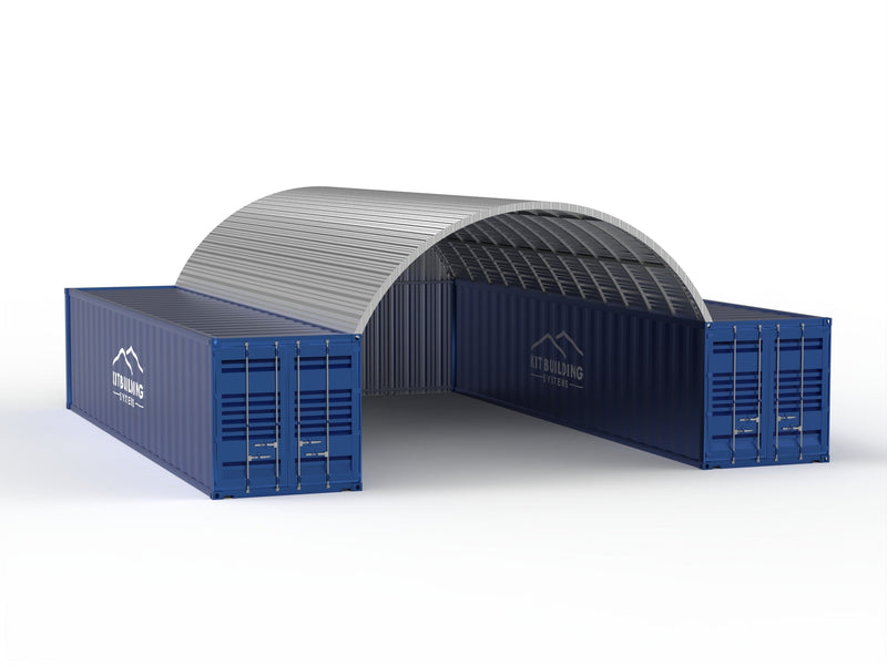 Containerüberdachungen – 20 Fuß x 20 Fuß x 6,5 Fuß (6 m x 6 m x 2 m)