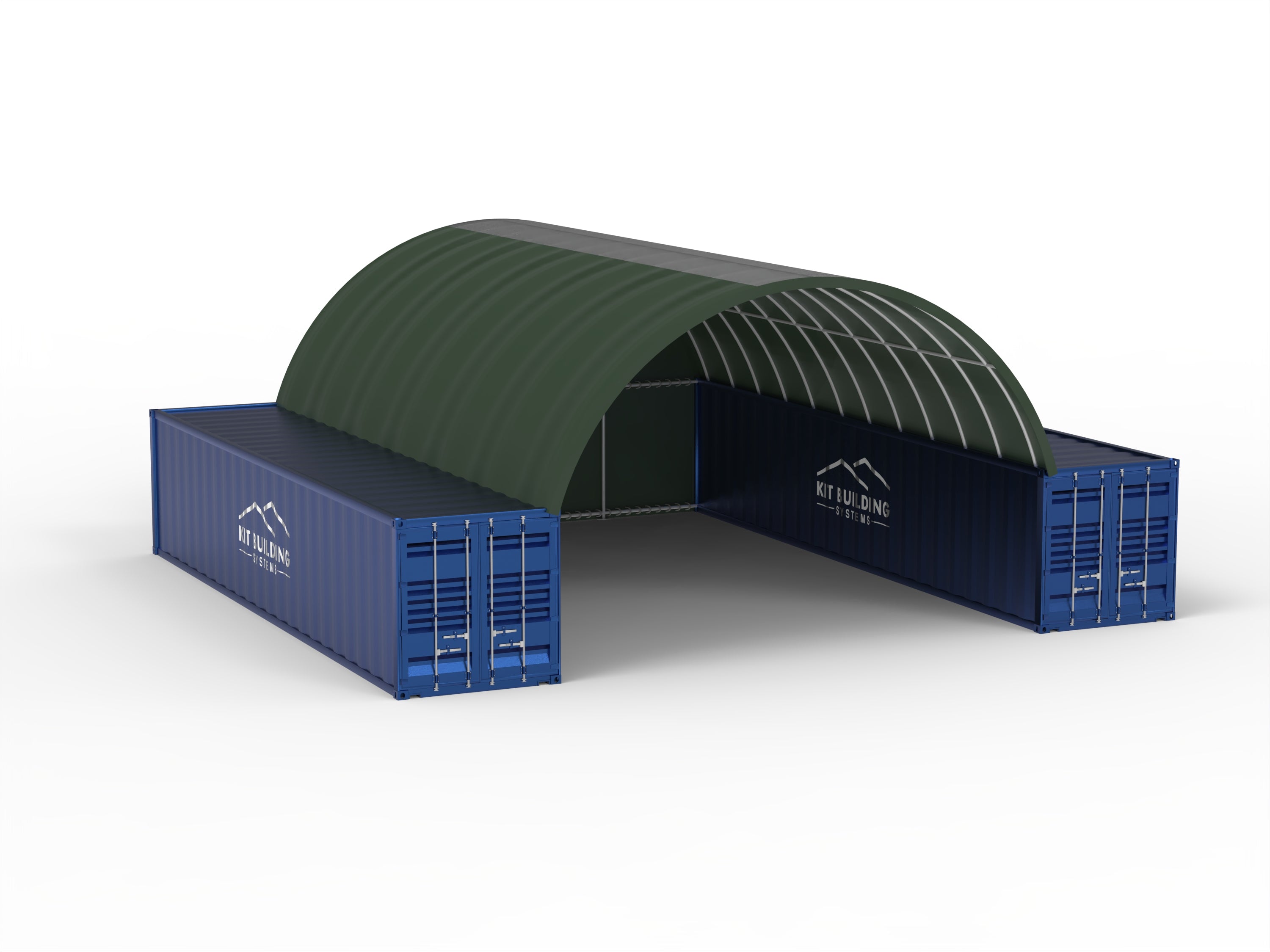 Auvents de conteneurs - 26 pieds x 40 pieds x 10 pieds (8 mx 12 mx 3 m)