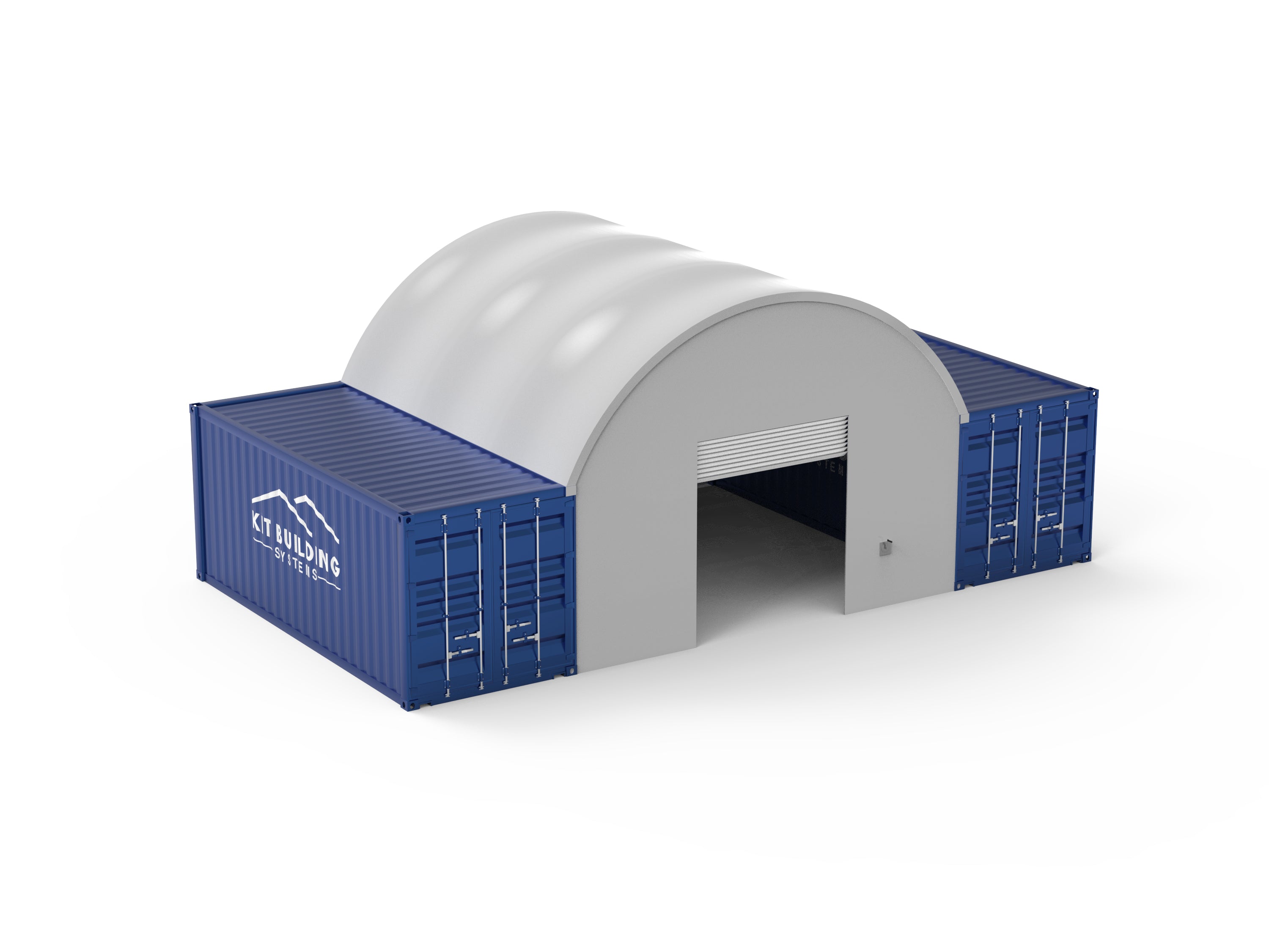 Containerüberdachungen – 20 Fuß x 20 Fuß x 6,5 Fuß (6 m x 6 m x 2 m)