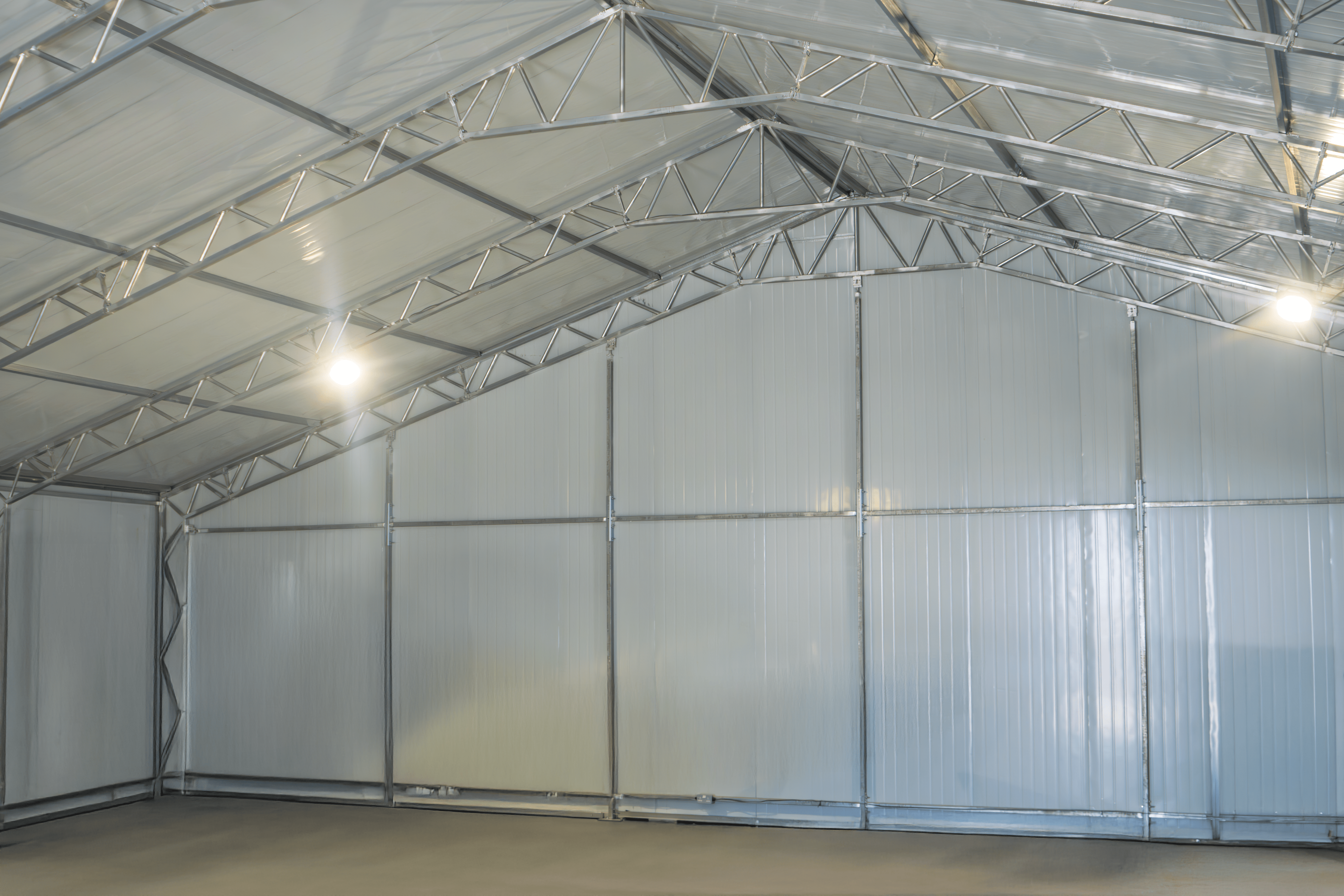 Hangar per aerei in acciaio