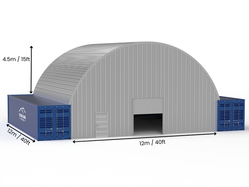 Stahl-Container&shy;überdachungen