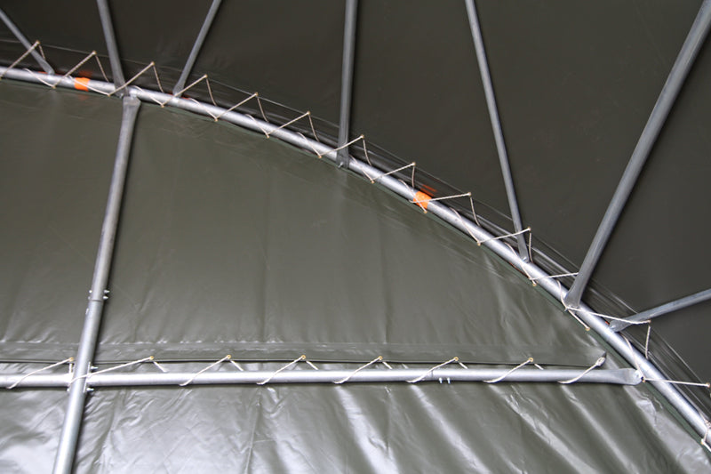 Geschlossene Rückwand für Containerunterkünfte