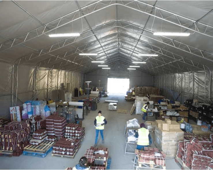 Kit Buildings Fabric Storage Buildings | Double Truss